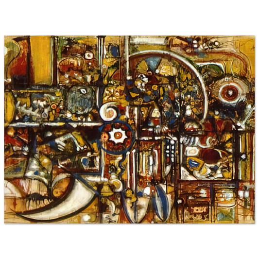 Opaque Harmony by Richard Pousette-Dart – art poster, view 2