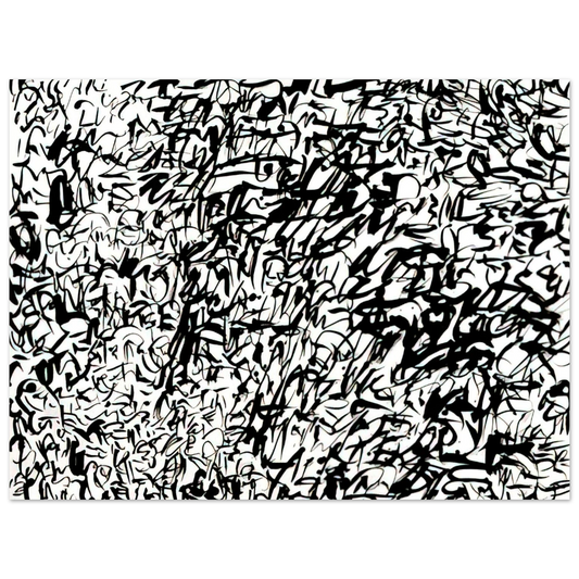Untitled 2 by Keith Haring (1978) – art poster, view 2