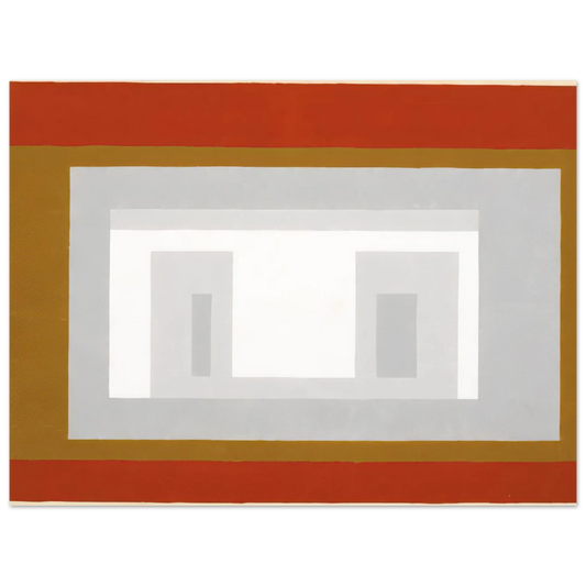 Variant Adobe Settled by Josef Albers (1954) – art poster, view 2