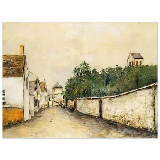 Landscape by Maurice Utrillo – art poster