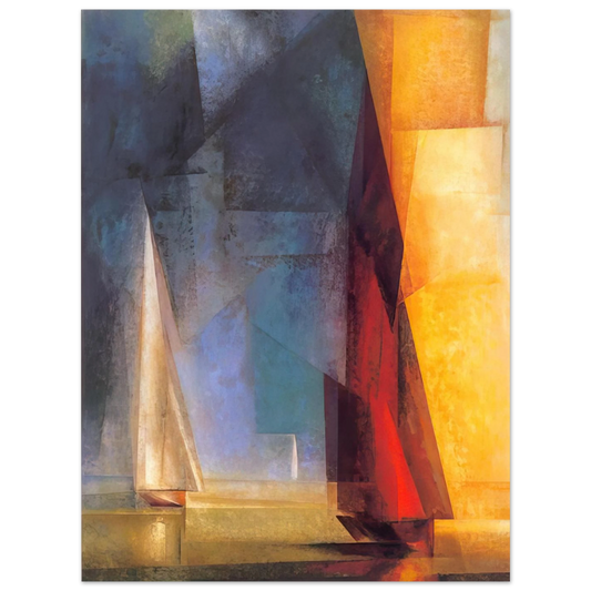 Stiller Tag Am Meer Iii by Lyonel Feininger (1929) – art poster