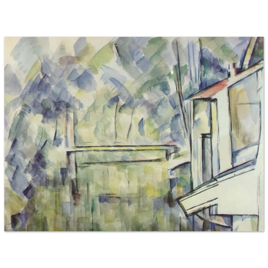 Mill On The River by Paul Cézanne – art poster, view 2