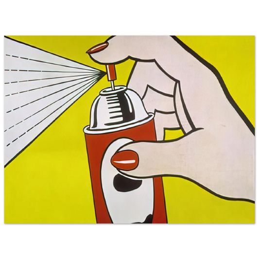 Spray by Roy Lichtenstein (1962) – art poster, view 2