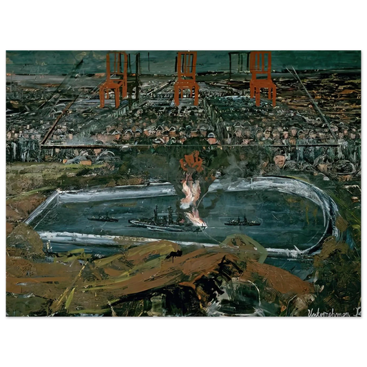 Operation Sea Lion by Anselm Kiefer (1975) – art poster, view 2
