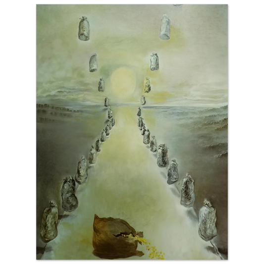 The Path Of Enigmas First Version by Salvador Dali – art poster
