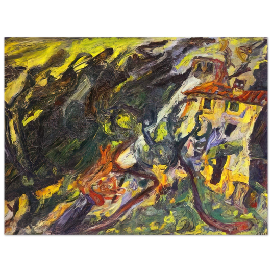 Gorge De Loup Sur Vence by Chaim Soutine – art poster, view 2