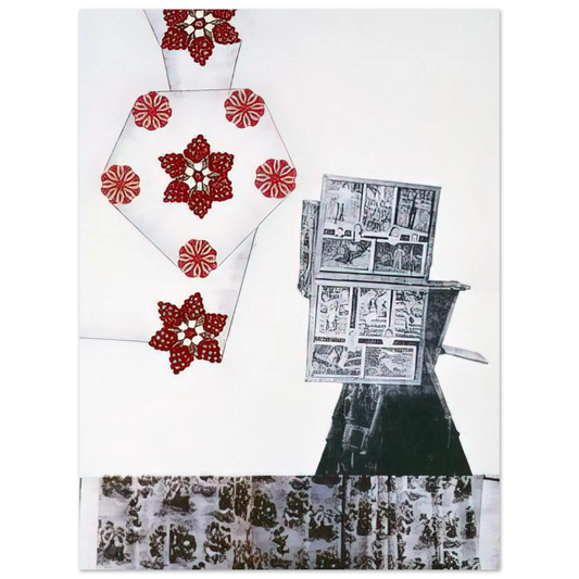 Park Roci Mexico by Robert Rauschenberg (1985) – art poster, view 2