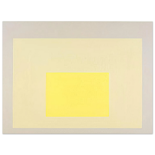 Homage To The Square Amalgamating by Josef Albers (1971) – art poster