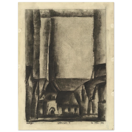 Gelmeroda V by Lyonel Feininger (1916) – art poster, view 2