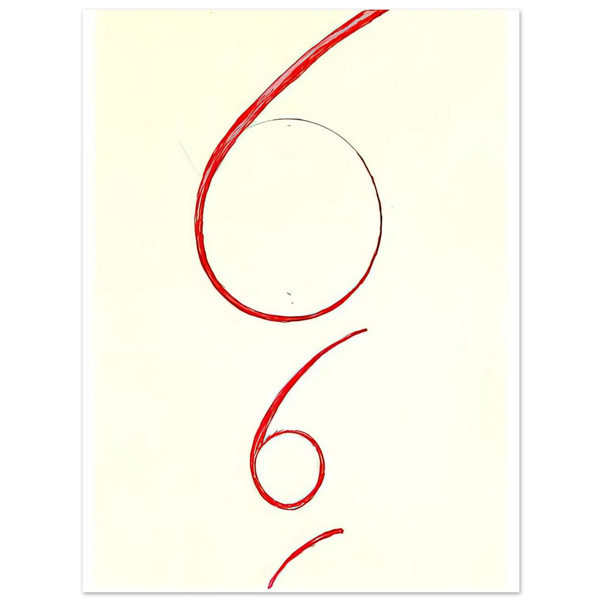 Untitled by Louise Bourgeois (1995) – art poster