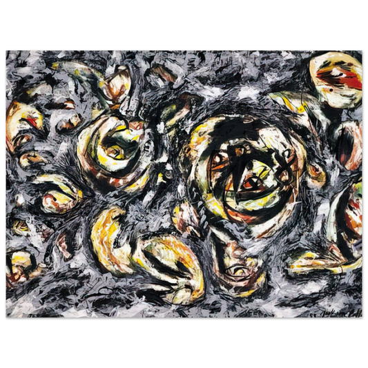 Ocean Greyness by Jackson Pollock (1953) – art poster, view 2