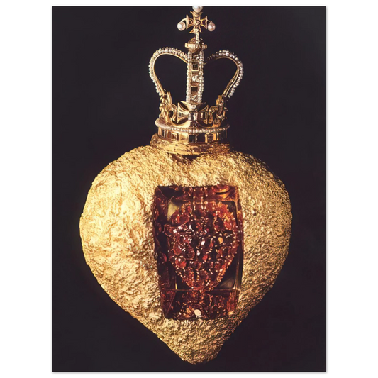 The Royal Heart by Salvador Dali – art poster, view 2