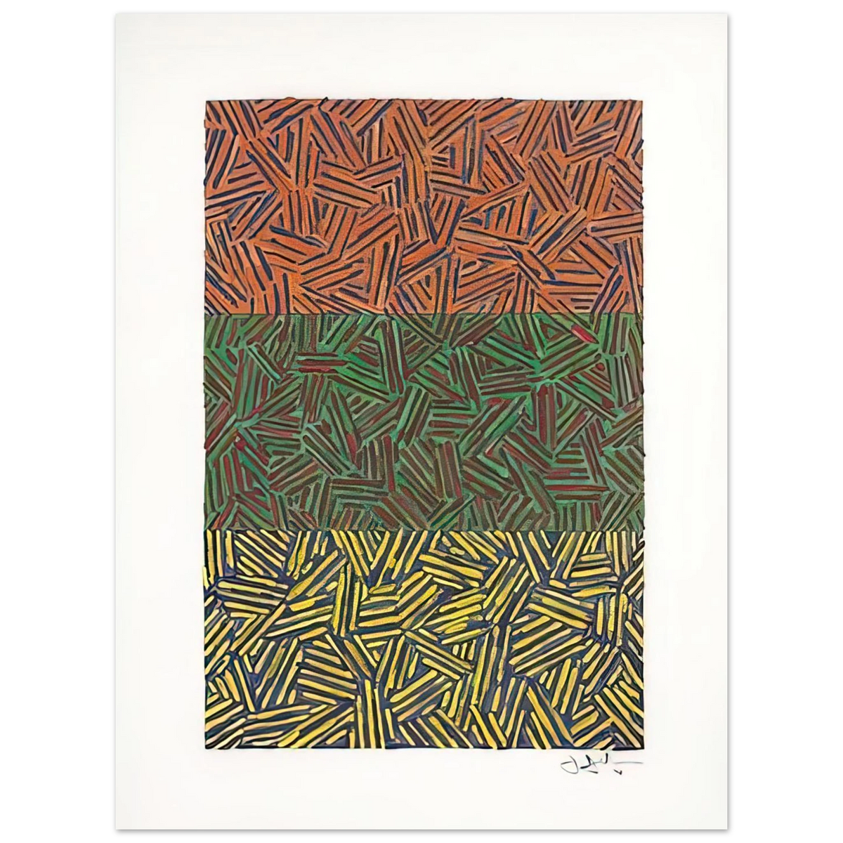Untitled by Jasper Johns (1978) – art poster