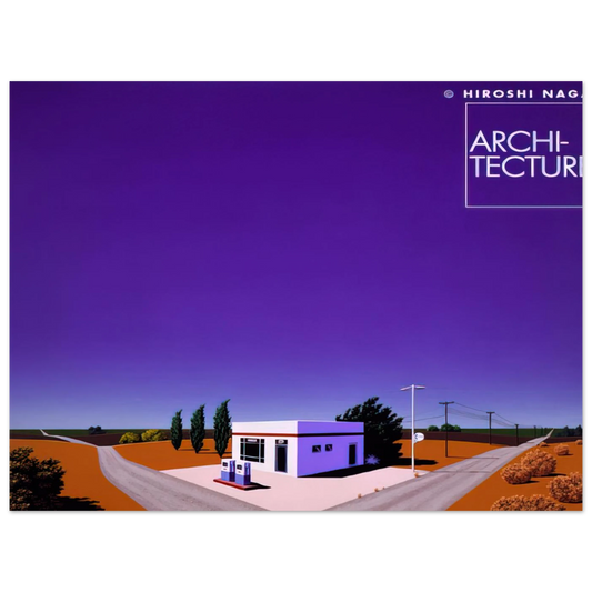Building No. 5 by Hiroshi Nagai – art poster, view 2