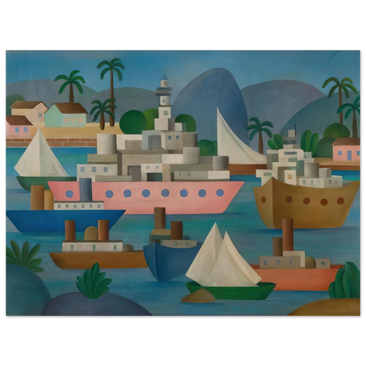 Porto I by Tarsila do Amaral – art poster