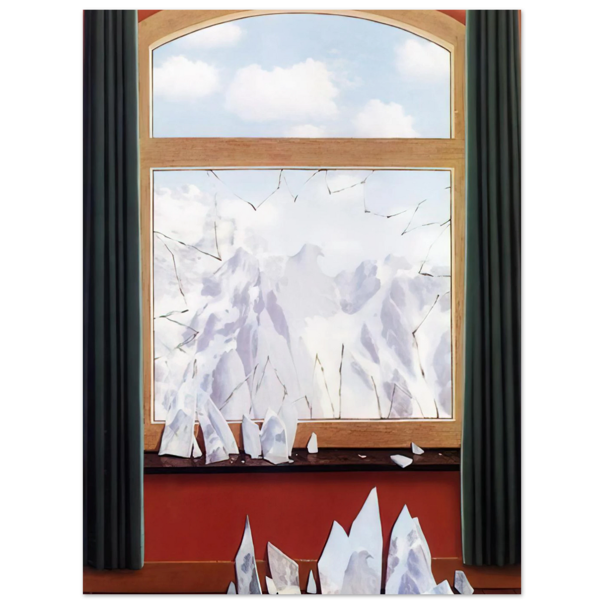The Domain Of Arnheim by René Magritte (1949) – art poster, view 2