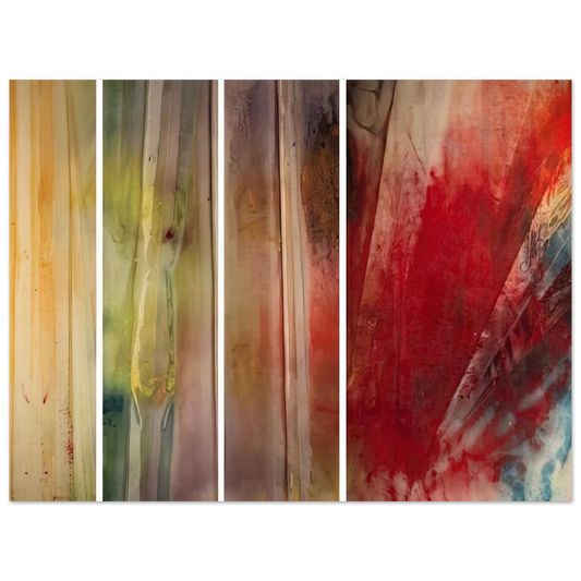 A Warmth, A Lightness, A Glow And Then by Sam Gilliam – art poster