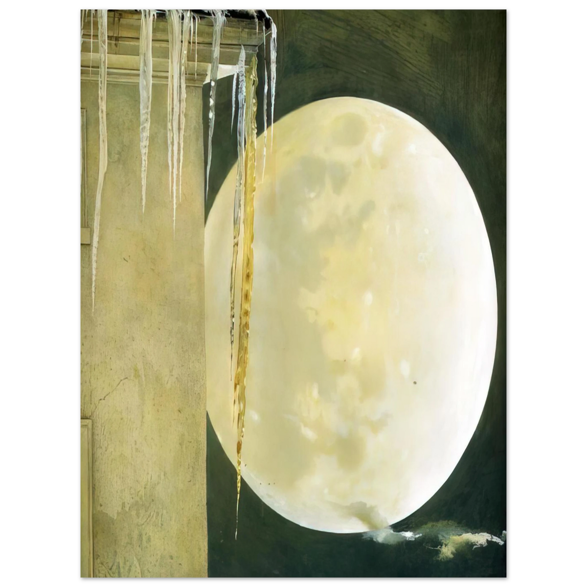 Moon Madness by Andrew Wyeth – art poster, view 2