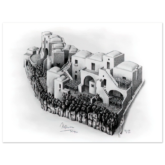 Untitled Print No. 24 by M.C. Escher – art poster