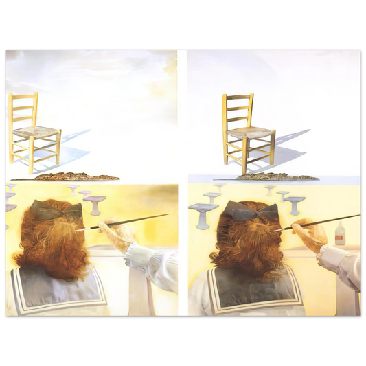 The Chair by Salvador Dali – art poster, view 2