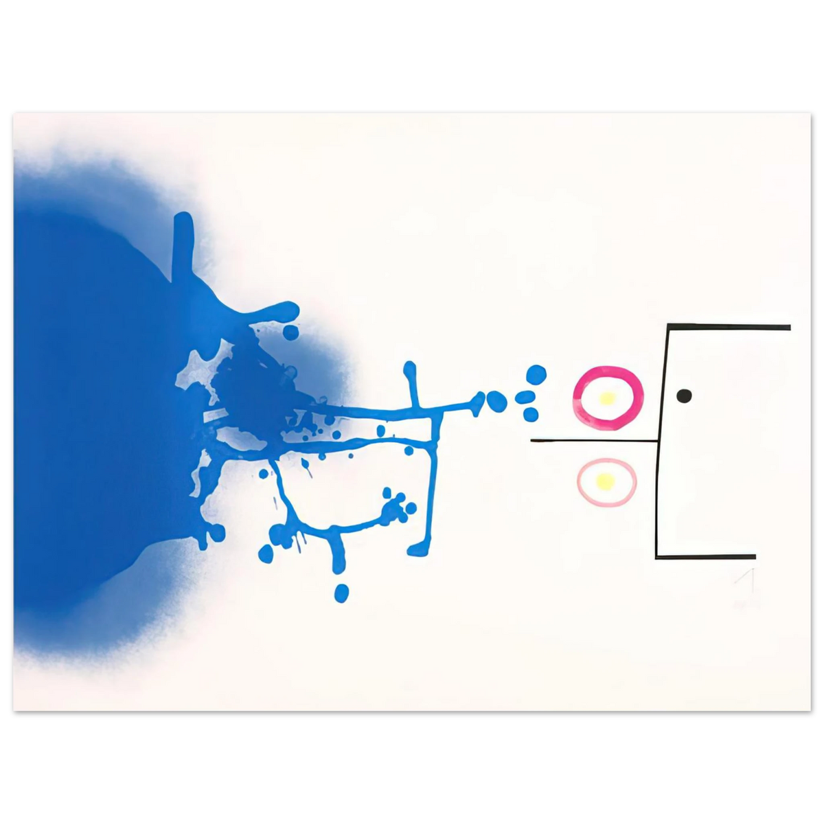 Sun And Sky by Victor Pasmore (1979) – art poster, view 2