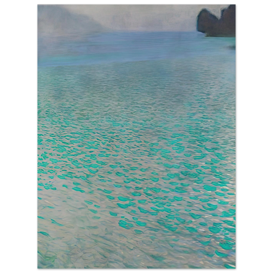 Attersee by Gustav Klimt (1900) – art poster