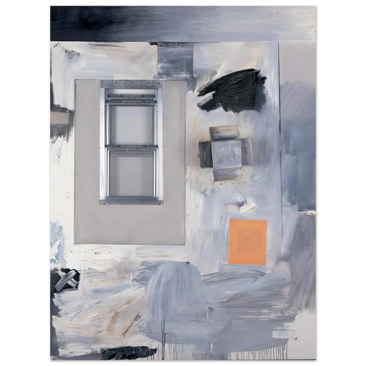 Trophy V For Jasper Johns by Robert Rauschenberg (1962) – art poster