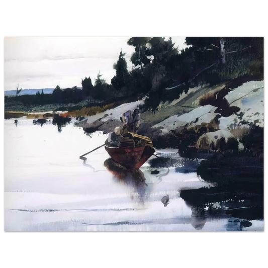 Turkey Cove Ledge by Andrew Wyeth – art poster, view 2