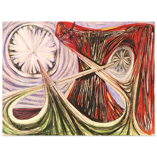 Space Travel Star Travel by Roberto Matta (1938) – art poster, view 2
