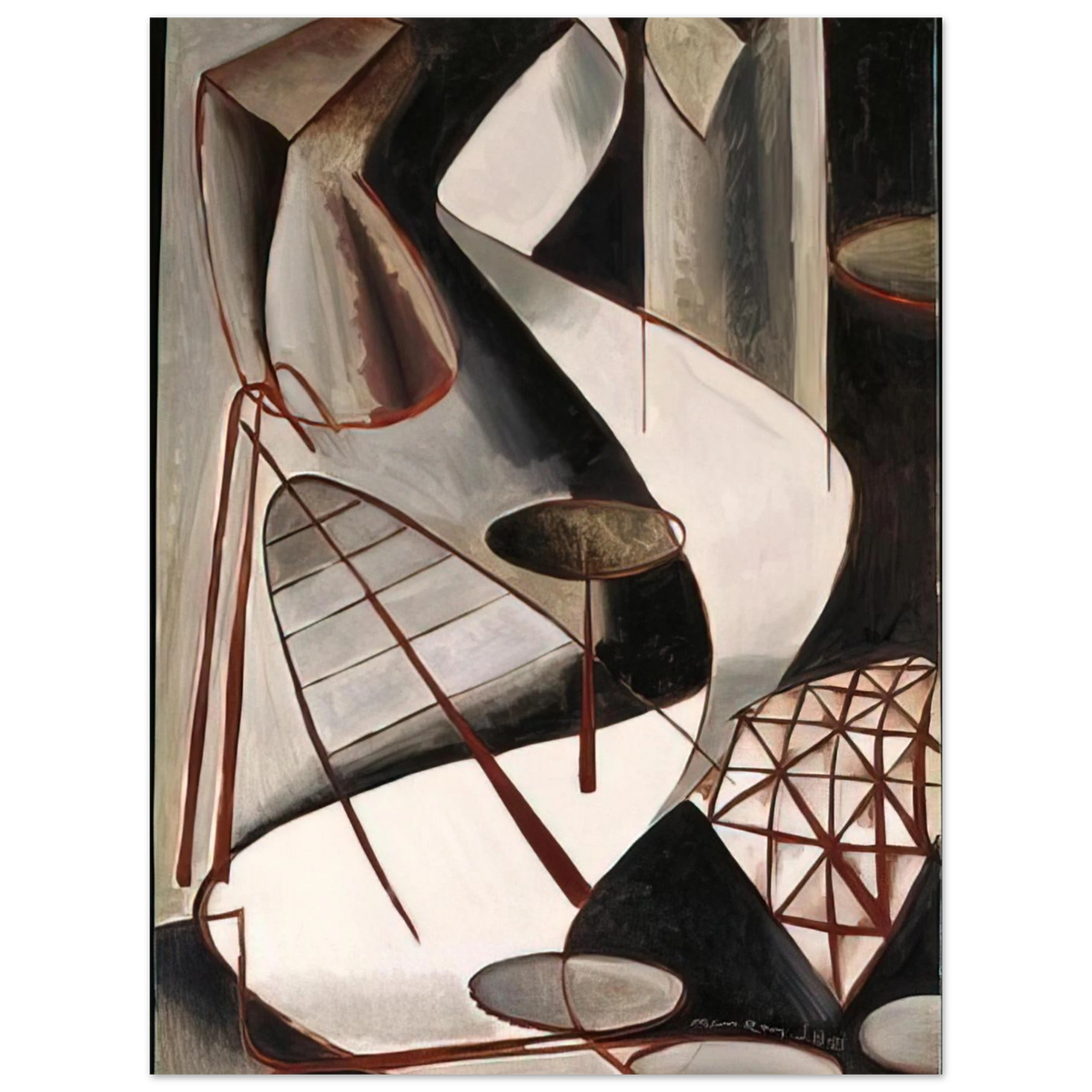 Return To Reason by Man Ray – art poster, view 2
