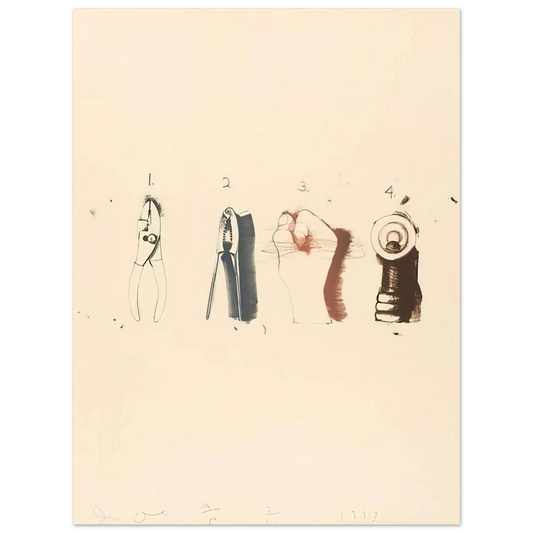 Nutcracker by Jim Dine (1973) – art poster, view 2