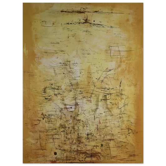 Vol d'Oiseaux by Zao Wou-Ki (1954) – art poster