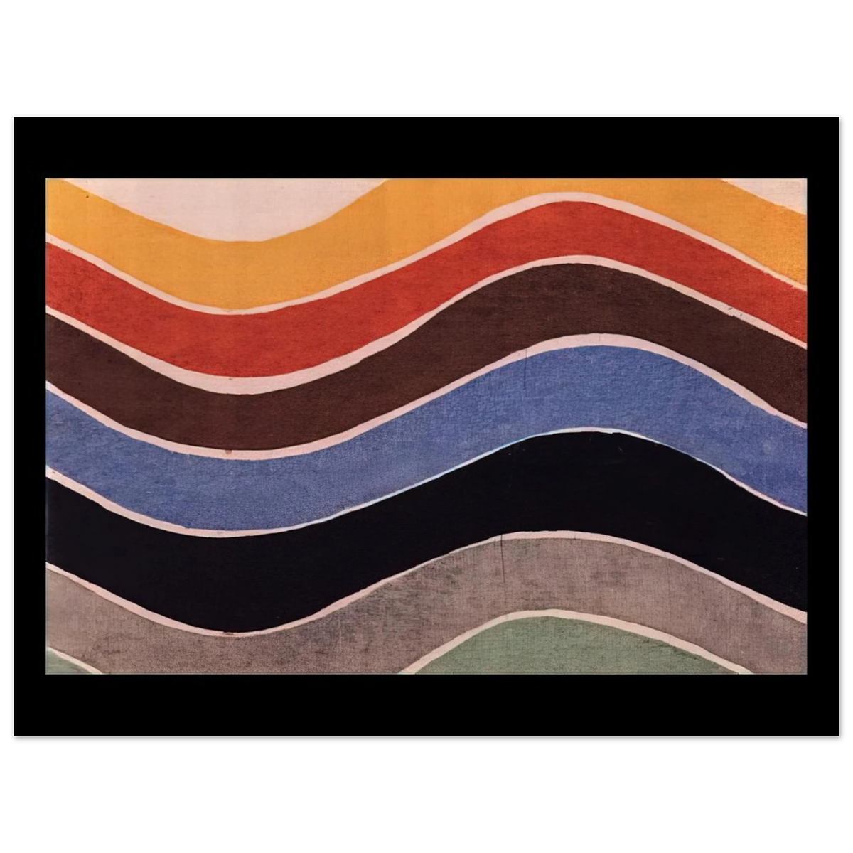 Fabric Pattern 1 by Sonia Delaunay – art poster