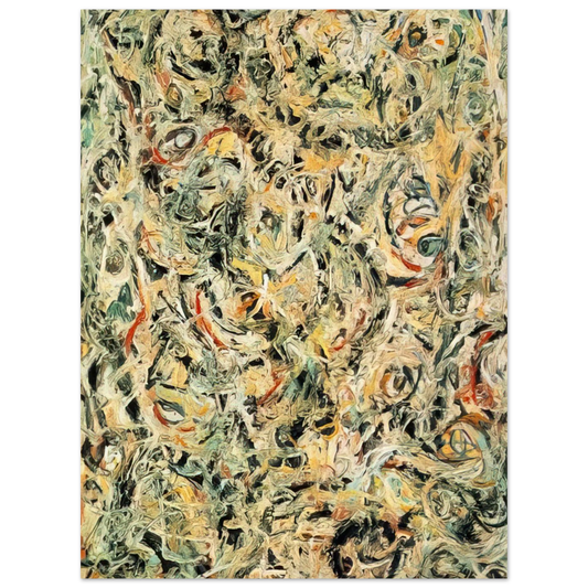 Eyes In The Heat by Jackson Pollock (1946) – art poster, view 2