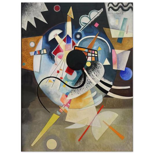 A Centre by Wassily Kandinsky (1924) – art poster, view 2