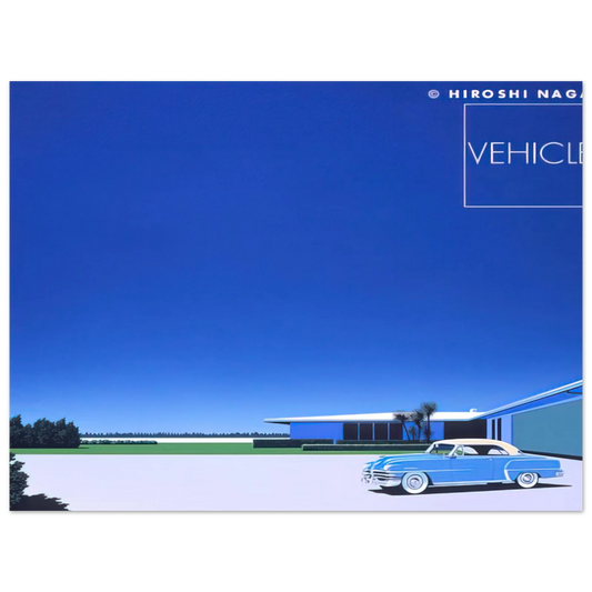 Vintage Car No. 16 by Hiroshi Nagai – art poster