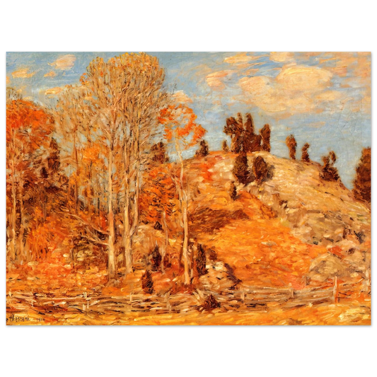 The Cedar Lot, Old Lyme by Childe Hassam – art poster, view 2