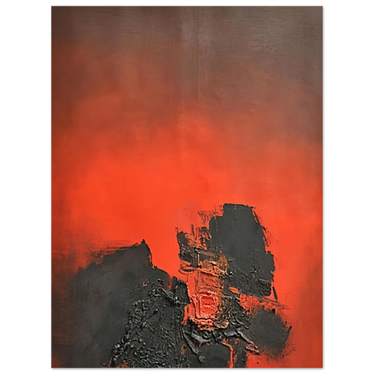 Untitled 1 by Luis Feito (1961) – art poster, view 2