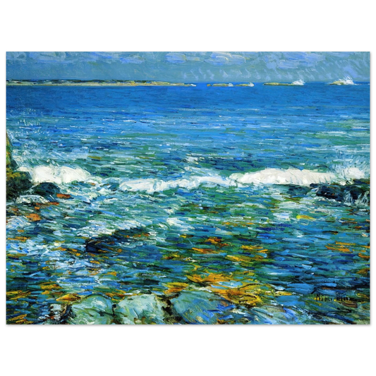 Duck Island From Appledore by Childe Hassam – art poster