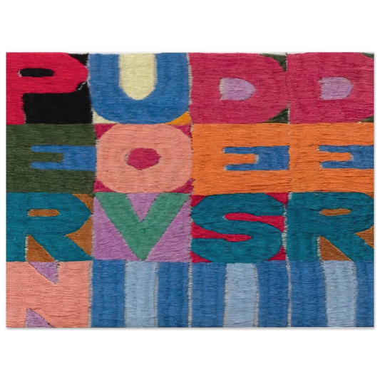 Per Nuovi Desideri by Alighiero Boetti (1977) – art poster