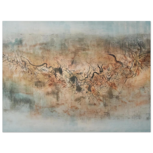 Vent et Poussière by Zao Wou-Ki (1957) – art poster