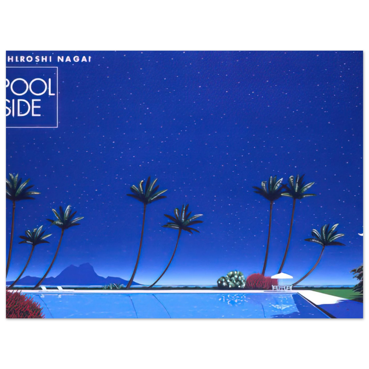 Poolside No. 20 by Hiroshi Nagai – art poster