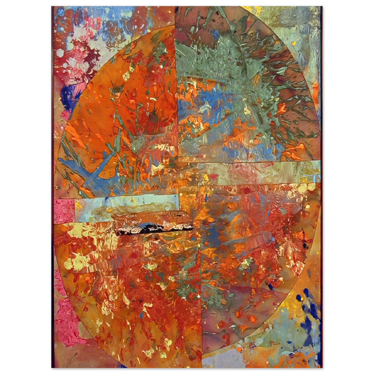 Baptistry by Sam Gilliam – art poster, view 2