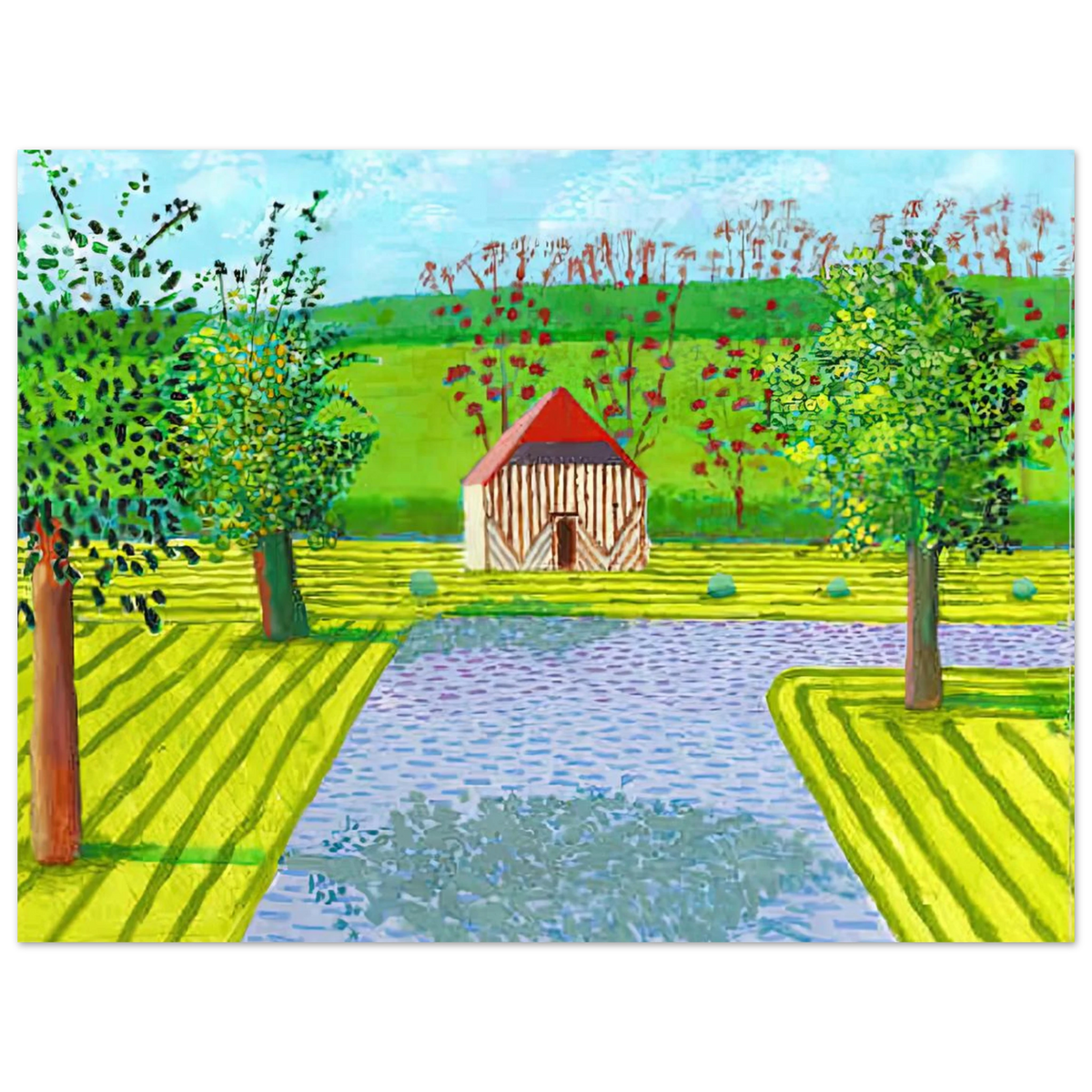 Normandy by David Hockney – art poster, view 2