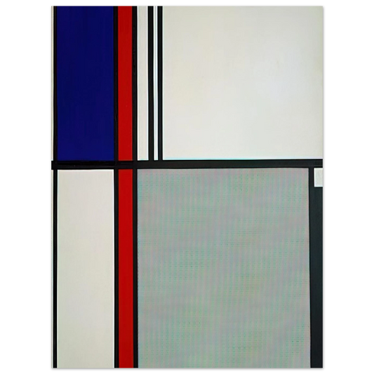 Nonobjective II by Roy Lichtenstein (1964) – art poster, view 2