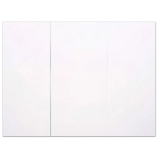 White Painting Three Panel by Robert Rauschenberg (1951) – art poster