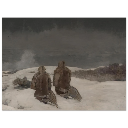 Below Zero by Winslow Homer – art poster