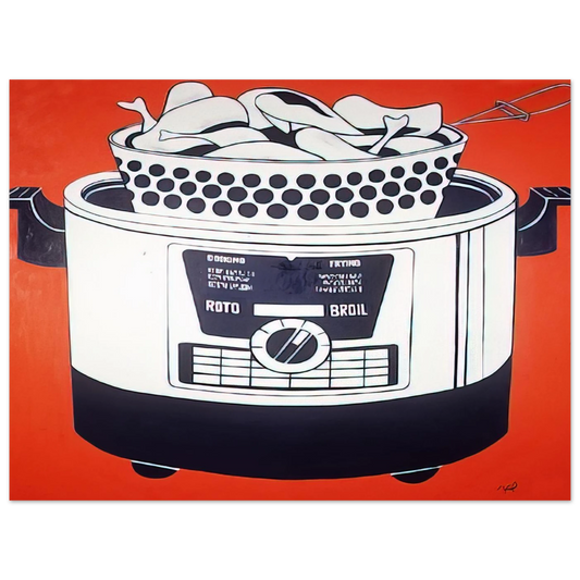 Roto Broil by Roy Lichtenstein (1961) – art poster, view 2