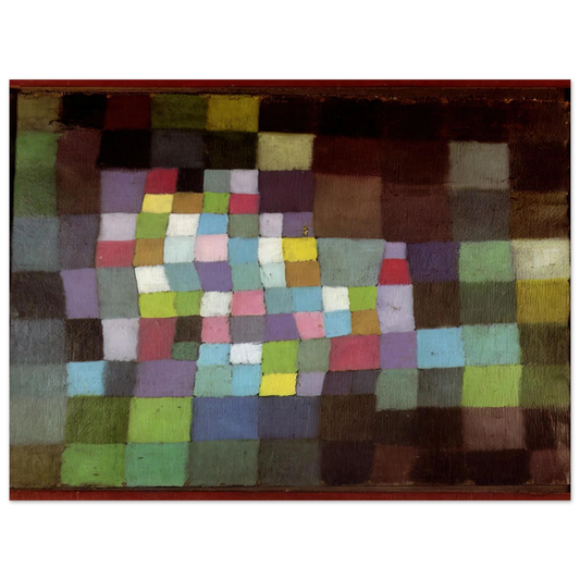 Abstraction With Reference To A Flowering Tree by Paul Klee (1925) – art poster