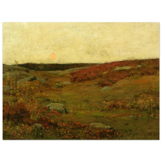 Sunrise, Autumn by Childe Hassam – art poster